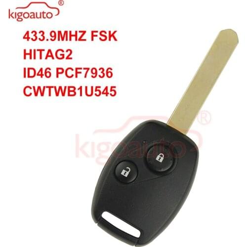 Kigoauto 433.9MHZ FSK HITAG-2 ID46 PCF7936 CWTWB1U545
