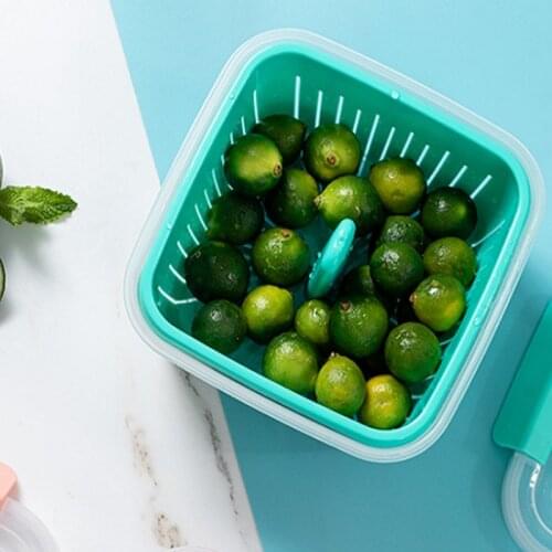 Berry Keeper Box Containers Berry Boxes Keep Fresh Produce Saver with Leak-Proof Lids