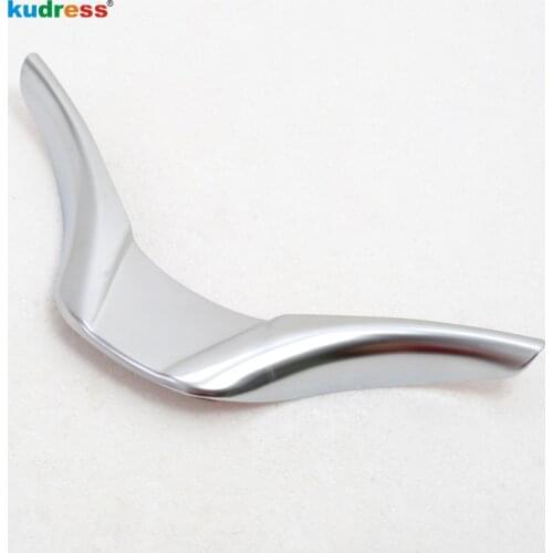 For Toyota Vios Yaris Sedan 2013 2014 2015 ABS Matte Steering Wheel Cover Decoration Trim Car Styling Accessories 1pcs