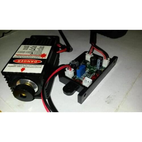 12V high power laser module 1.6W 450nm laser tube fittings blue violet laser engraving machine 1600MW
