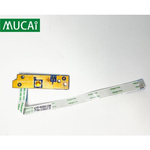 For Lenovo Ideapad 100-15IBY 100-114IBY B50-10 laptop Power Button Board with Cable AIVP1/AIVP2 LS-C771P Repairing Accessories