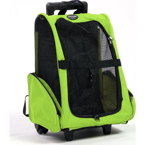 Light Pet Trolley Case Small and Medium Dogs Four Wheels Breathable Outdoor Bag Silent Cats Portable