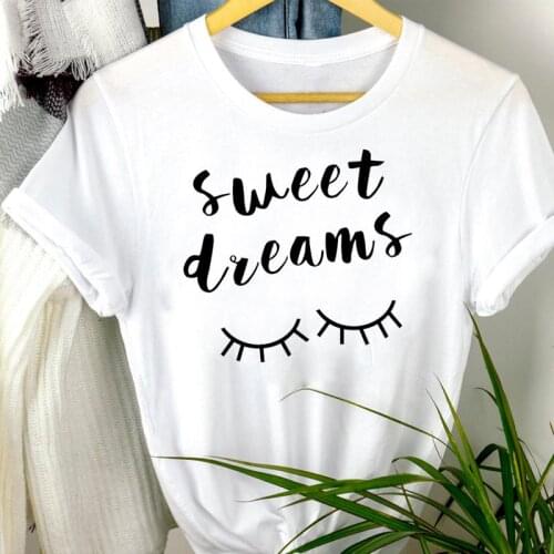 Women Clothes 90s letters new trend 2021 Cartoon Print mujer camisetas Regular Tshirt Female Tee Top Graphic T-shirt