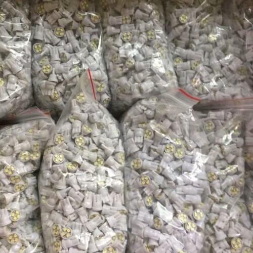 1000pcs Wholelsaes Car LED Light Lamp Bulb 194 W5w 4smd T10 4 LED SMD 3528 1210 White Blue Red Green Yellow