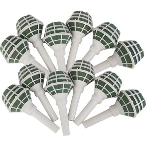 12 Pieces Floral Foam Oasis Bouquet Posy Holder for Wedding Bridal Flower DIY
