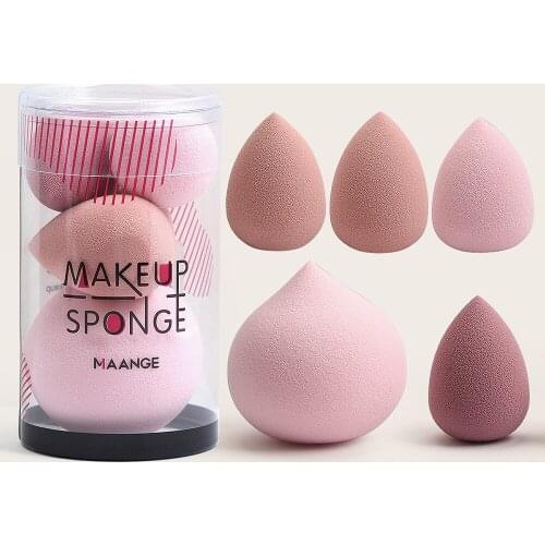 5pcs/3pcs Makeup Sponge Set Blender Makeup Tools Beauty Cosmetics Puff Face Foundation Blending For Liquid Cream And Powder 2021