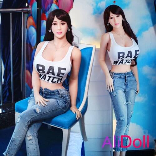 ALIDOLL 158cm (5.18ft) Vietnams Lovely Real Silicone Sex Doll for Men Dropshipping High Quality TPE Hot Love Doll Free Shipping