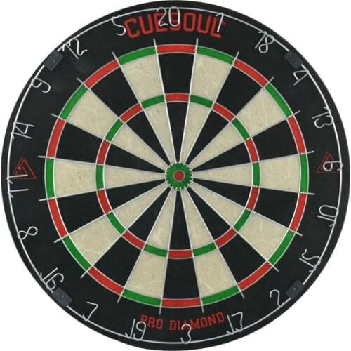 Cuesoul for Darts 1 Pieces Kenya Sisal Bristle Blade Wire Board for Steel Tip Dart Dart