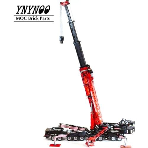 NEW High-Tech MOC Building Block Bricks MOC-20920 Engineering Crane LTM 11200 Power Functions Remote Control Toys