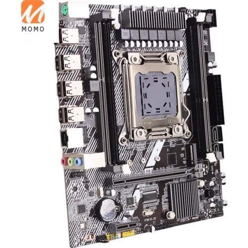 X79 Motherboard CPU Set Six-Core Eight Core Zhiqiang E5 Studio Game Multi-Open Desktop Computer