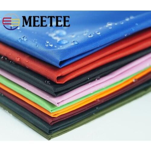Meetee 0.16mm Thick 300D Waterproof Oxford Fabric 100x150cm Sunscreen Anti-UV Cloth for Outdoor Raincoat Tent Car Clothes FA216