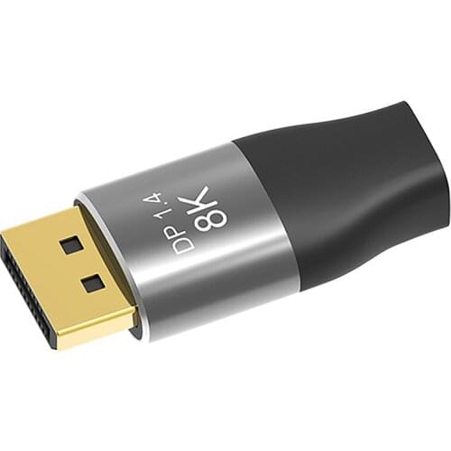 Mini Dp to Large DP Adapter Two-Way Mutual Conversion 4K@144HZ HD Conversion Head Computer DP to Display