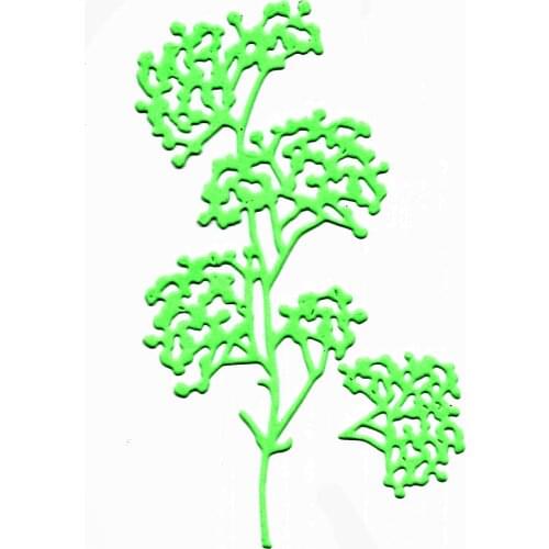 Branch Die Cutting Dies Scrapbooking Templates Stencil Crafts Embossing Die Cuts For Card Making Molds Handmade Diy Craft