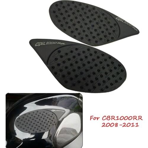 Motorcycle Anti-Heated Gas Tank Side Grip Traction Knee Protector Sticker Anti Slip Pad For Honda CBR1000RR CBR1000 RR 2008-2011