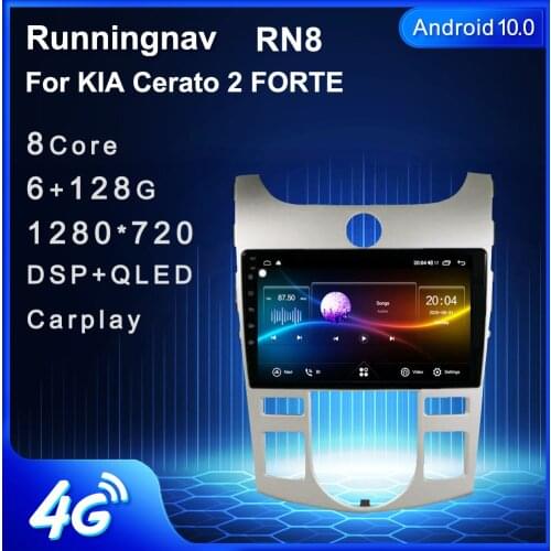 Runningnav For KIA Cerato 2 FORTE Android Car Radio Multimedia Video Player Navigation GPS