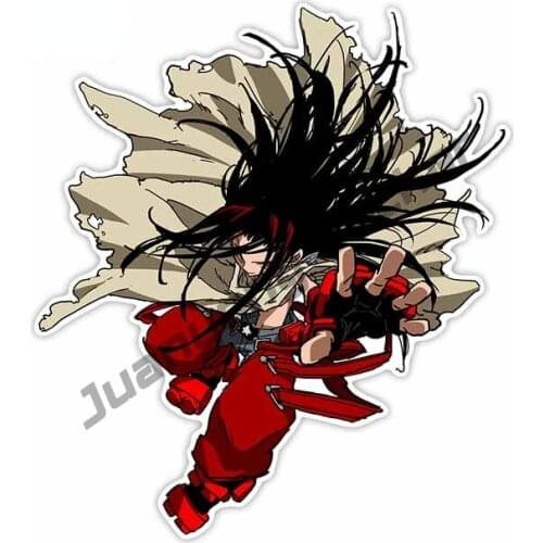 Shaman King Ghidorah Car Stickers Bumper Camper Creative Decals Refrigerator Motorcycle Scratch-Proof Car Decoration PVC13x11cm