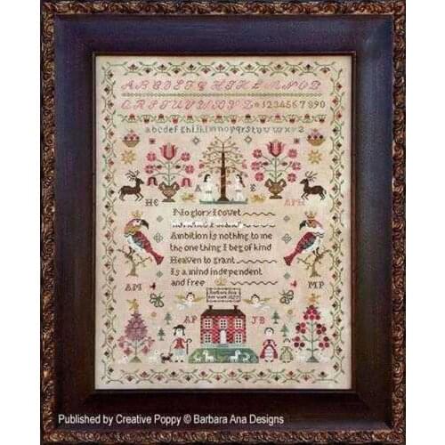 Modern Embroidery The Home of The Parrot Personalised Cross Stitch Kits UK with 100% Cotton Floss & Free Shipping for Wall Decor