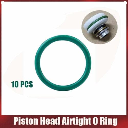 Tactical 5/10pcs Piston Head Airtight O Ring for JM 8 M4A1/JM 9 M4A1/JM 10-ACR Original Piston Head Modification Upgrade - Green