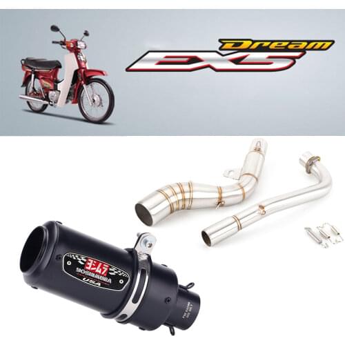 Ex5 Dream Front Section Ex5 Stainless Steel Front Section Elbow Of Motorcycle Modified Exhaust Muffler