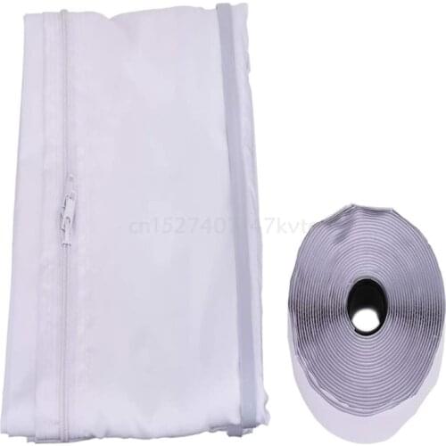 Sealing Cloth for Sliding Door of Mobile Conditioner Air Magnetic Screen Door Seal Auto-close Air Conditioning Baffle