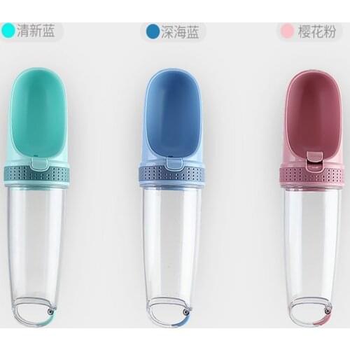 500ML Activated Carbon Filtration Pet Water Bottle Portable Bottle For Small Large Dogs Travel Drinking Bowl Outdoor Pet Product