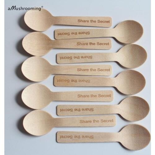aMushrooming Ice Cream Spoons