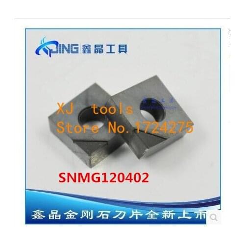 Free shipping 2PCS SNMG120402/SNMG120404/SNMG120408 CBN Inserts , CNC CBN Diamond insert For Lathe Tools Inserts For MSDNN/MSSNR