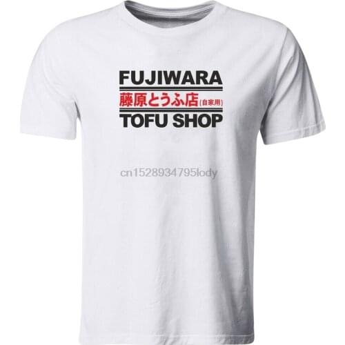 Fujiwara Tofu Shop T-Shirt Top Anime Initial D