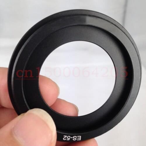 ES52 Metal Lens Hood Shade for Canon EF 40mm EF f/2.8 STM Pancake 52mm REPLACE ES-52