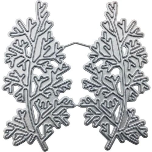 Leaf Metal Cutting Dies Stencil DIY Scrapbooking Album Stamp Paper Card Embossing Crafts Decor