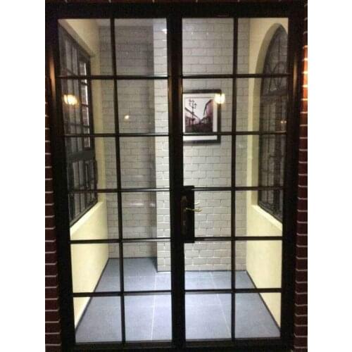 Exterior metal doors with glass exterior metal double doors