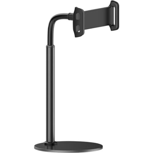 Phone Stand, Adjustable Desktop Phone Holder 360° Gooseneck Tablet Stand Holder For Ipad And Other 4.7-12 Inch Devices
