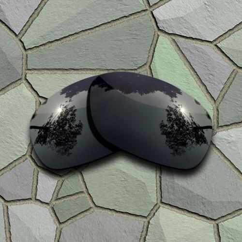 Grey Black Sunglasses Polarized Replacement Lenses for Oakley Ten