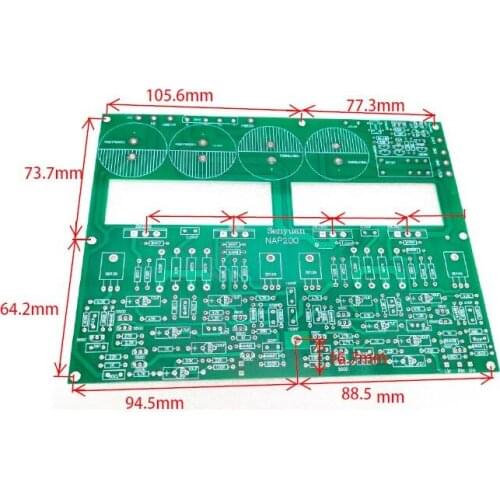Reference UK Naim NAP200 Circuit amplifier board 80W+80W DIY hifi Amp board