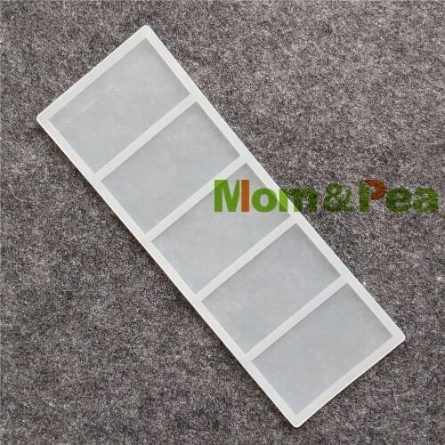 Mom&Pea CX167 High Quality Rectangle Silicone Mold Chocolate Mold Cake Decoration