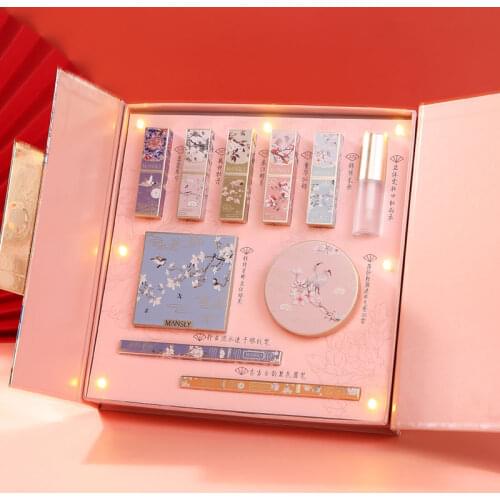 High Quality Professional Female Makeup Sets Cosmetics Full Set For Women Ladies Houda Beauty Lipstick Eyeshadow Palette Eyeline