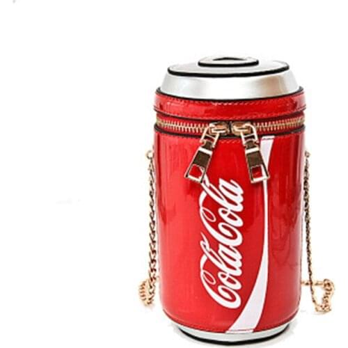 2020 Cola cans For women shoulder bags New for women personality fashion Network Crossbody bag for girls mini evening purse sac
