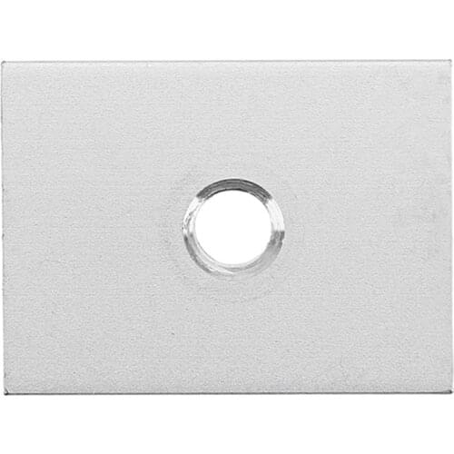 23*30mm Silver Aluminum T Slot Nut Fastener Sliding Replacement For Woodwork