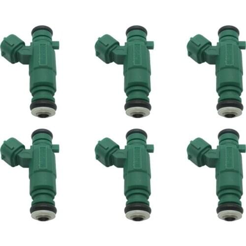 6Pcs Car Fuel injector for HYUNDAI SONATA SANTA FE TIBURON TUCSON KIA OPTIMA SPORTAGE 2.5L 2.7L OEM 35310-37150
