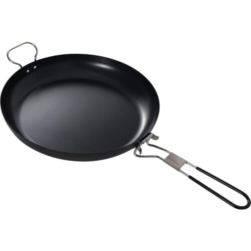 Non-stick Coating Frying Pan Folding Portable Cooker Bakeware Tool for Outdoor Camping Hiking Tableware Kitchen accessories