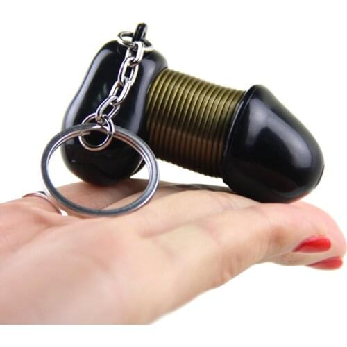 Car Key Rings Motorcycle Keychains Bicycle KeyRing Male Genitalia Key Chain Sexy Keyring Creative Jewelry Keychains lovers gift