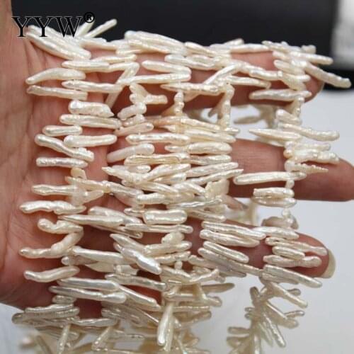 Irregular Shape Cultured Baroque Freshwater Pearl Beads DIY Bracelet Necklace For Jewelry Making Fashion Accessory Natural Pearl