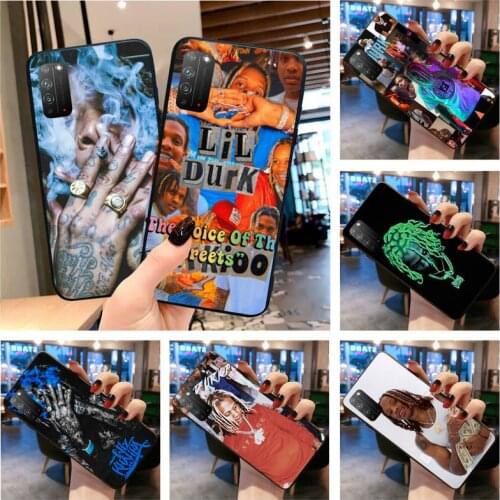 Lil Durk Rap Singer Phone Case for Huawei Honor 30 20 10 9 8 8x 8c v30 Lite view 7A pro