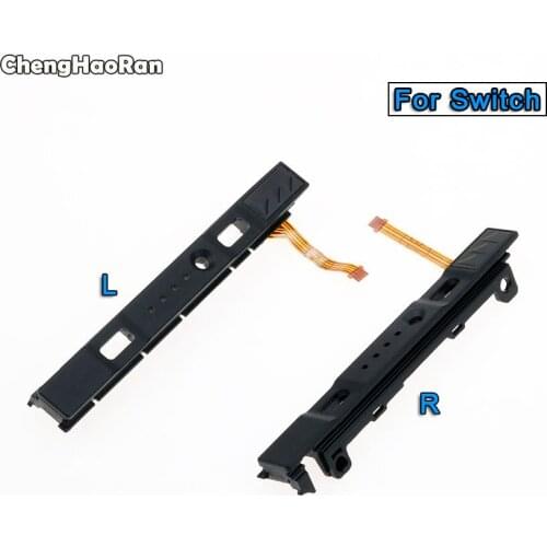 ChengHaoRan For NS Left Right Slider Flex Cable Strip For Nintendo Switch Joy Con Parts L R Switch Middle Button Holder