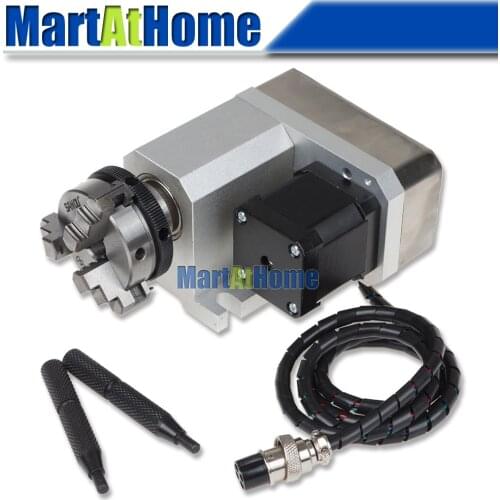 DIY CNC 4th Rotary Axis F-type for CNC Router, CNC Engraving Machine #SM620 @SD