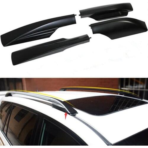 For Toyota RAV4 2001 2002 2003 2004 2005 Car Roof Luggage Rack End Replace Cover Shell Case Car Accessories Styling ABS 4Pcs/set
