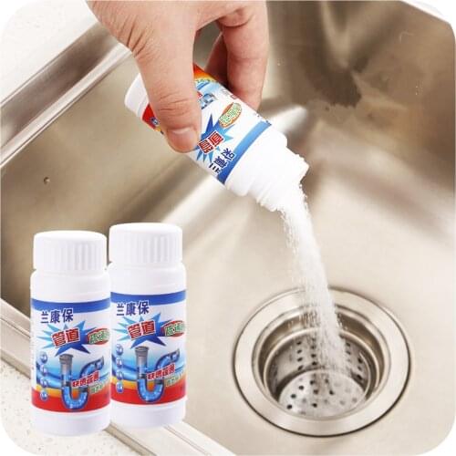 Effective Sewer pipe anti-clogging agent through sewer Hair decomposition cleaning agent for Toilet Deodorant