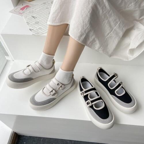 All-Match Shallow Mouth Espadrille Shoes Female Footwear Casual Sneaker Round Toe 2021 Fashion Womens New Dress Small Comfortab