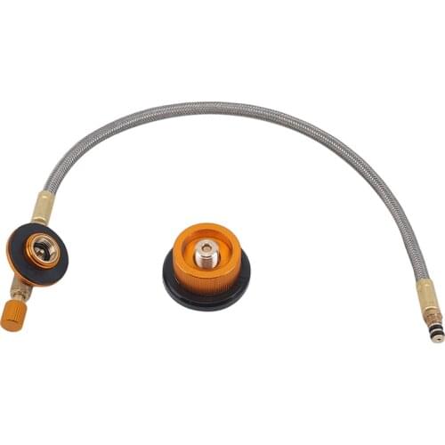 Outdoor Gas Stove Refill LPG Flat Cylinder Tank Coupler Bottled Camping Stove Propane Burner