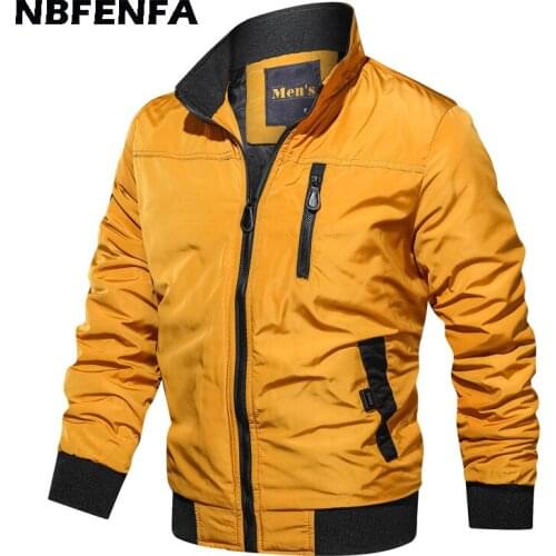 Men Bomber Jackets Windbreaker Coats Male Sport Outwear Spring Autumn Jacket Casual Mens Clothing Fashion Outdoor Coat LX165
